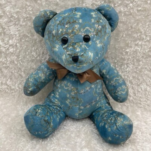 Van Gogh Other - Vincent van Gogh Almond Blossom Bear Immersive Van Gogh Stuffed Plush 15"